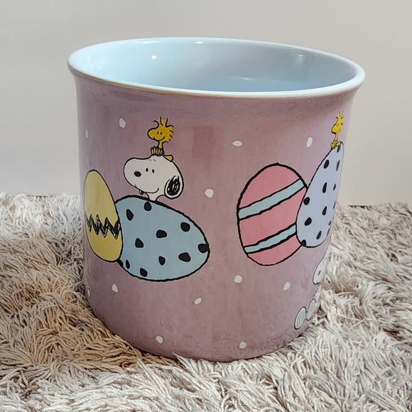 NWT Peanuts Easter Fun Mug featuring Snoopy and Woodstock - Picture 4 of 4